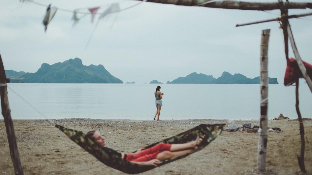 Woodstock Beach Camp Hien Hao Екстер'єр фото