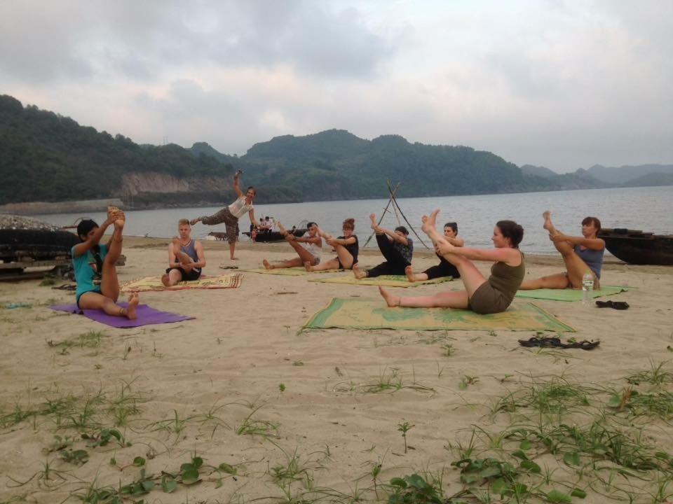 Woodstock Beach Camp Hien Hao Екстер'єр фото